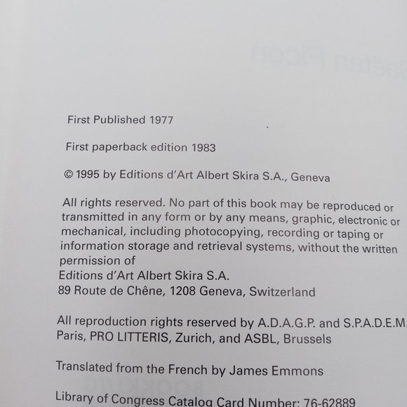Surrealists And Surrealism 1919 to 1939 Art Artists Book Vintage 1995 Paperback - Picture 4 of 13
